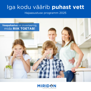 Iga kodu väärib puhast vett!